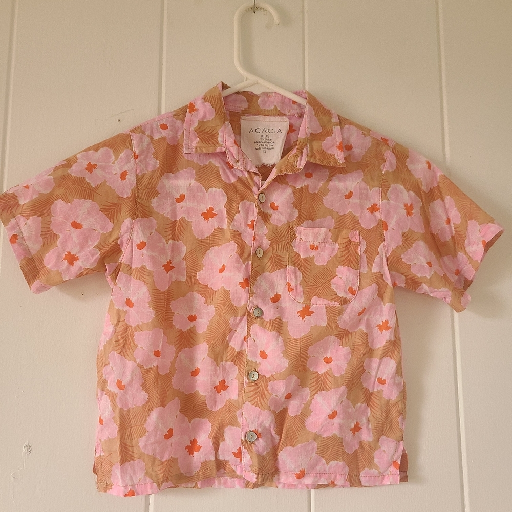 Acacia Swimwear Boys Aloha Shirt Capsule Mahalo